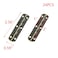 T Tulead Retro Bronze Door Hinges Iron Folding Butt Hinge Piano Hinges Jewelry Box Hinges 256x059 Cabinet Gate Closet Hinge Pack of 24 with Mounting Screws