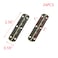 T Tulead Retro Bronze Door Hinges Iron Folding Butt Hinge Piano Hinges Jewelry Box Hinges 256x059 Cabinet Gate Closet Hinge Pack of 24 with Mounting Screws