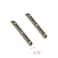 T Tulead Retro Bronze Door Hinges Iron Folding Butt Hinge Piano Hinges Jewelry Box Hinges 256x059 Cabinet Gate Closet Hinge Pack of 24 with Mounting Screws