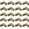 TAODAN 20PCS Invisible Brass Barrel Hinges Folding Support Hidden Concealed Cylinder Hinge for Jewelry Boxes Small Woodworking Projects Music Boxes Pencil Boxes Hardware Humidors etc