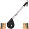 Hingex Toy Box Hinges Soft Close Chest Hinge Lid Stay 105 Degree Open with Soft Close Lid Support for Toy Box and Upward TopOpening Flap Doors Black 1 Pack