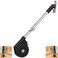 Hingex Toy Box Hinges Soft Close Chest Hinge Lid Stay 105 Degree Open with Soft Close Lid Support for Toy Box and Upward TopOpening Flap Doors Black 1 Pack