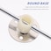 Uonlytech 4Pack Lid Support Hinge Soft Close Cabinet Door Damper Drop Down Hinge for Kitchen Cabinet Lid Stay Support for Flap Door Iron Silver 905 X 143 X 019 in