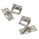 UTALIND 1 Pair Tip Out Tray Hinges 45 Degree Flip Down Hinge Scissor Spring Hinge for Kitchen SinkFront Drawer Bathroom Sink Cabinet