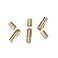 uxcell Folding Support Hidden Concealed Cylinder Hinge Brass Tone 4mm x 20mm 20pcs