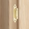 Vallecloud 10 Pack 5 Pair 38 Inset Gold Brass Nickel Self Closing Cabinet Hinges for Offset Kitchen Cabinet Door Face Frame Semi Concealed Kitchen Cabinet Hinges