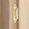 Vallecloud 4 Pack 2 Pair 38 Inset Gold Brass Self Closing Cabinet Hinges for Offset Kitchen Cabinet Door Face Frame Semi Concealed Kitchen Cabinet Hinges