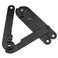 Yocimango 180 Degree Rotatable Support Hinge Folding Lid Support Locking Hinge for Furniture Wooden Box Cabinet Door Jewelry Box Hardware Lock Box Black 2PCS