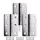 YUDTKK Stainless Steel Door Hinges Heavy Duty Butt Utility Hinges NonRemovable Pin Smooth and Quiet3 Pack2 inch x 235 inch