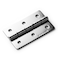 YUDTKK Stainless Steel Door Hinges Heavy Duty Butt Utility Hinges NonRemovable Pin Smooth and Quiet3 Pack2 inch x 235 inch