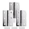 YUDTKK Stainless Steel Door Hinges Heavy Duty Butt Utility Hinges NonRemovable Pin Smooth and Quiet3 Pack2 inch x 235 inch