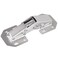 DOBOGA 8Pack Hidden Hinges for Cabinet Doors Frameless Concealed Cabinet Hinges 90 Degree Flush Mount Hinges