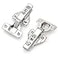 Probrico Full Overlay Soft Close Clip On Face Frame Mounting Cabinet Hinges Nickel Plated Door Hinges Concealed Screws 105 Degree Kitchen Cabient Hinges 3 Pair