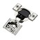 Ravinte 6 Pack 3 Pairs 12 inch Overlay Soft Close Hinges for Kitchen Cabinet Hinges Satin Nickel Hidden Hinges Stainless Steel Concealed Hinge self Closing