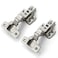 Ravinte 60 Pack 30 Pairs European Kitchen Cabinet Hinges Soft Close Insert Door HeavyDuty Frameless Adjustable Concealed Cabinet Cup Hinges