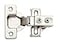Silverline 2 Pack Face Frame Quiet Soft Close Cabinet Door Hinges 12 Inch Overlay with Builtin Metal Dampers Strong Heavy Duty Steel for Kitchen Bathroom