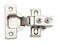 Silverline 2 Pack Face Frame Quiet Soft Close Cabinet Door Hinges 12 Inch Overlay with Builtin Metal Dampers Strong Heavy Duty Steel for Kitchen Bathroom