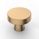 Amerdeco 20 Pack Champagne Bronze Cabinet Knobs 114 Inch32mm Single Hole Cabinet Handles Dresser Knobs Drawer Knobs and Pulls for Bathroom Cabinets K0010