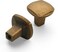 Asidrama 10 Pack Antique Brass Cabinet Knobs HeavyDuty Solid Kitchen Cabinet Pulls Aged Brass Dresser Drawer Hardware for Cupboard
