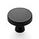 Ravinte 15 Pack Drawer Pulls 114 Inch Matte Black Kitchen Cabinet Knobs Solid Round Dresser Handles for Simple Cupboard Hardware
