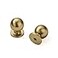 khtumeware 10 Pack Champagne Bronze Cabinet Knobs 1 Inch Single Hole Cabinet Handles Dresser Knobs Drawer Knobs and Pulls for Bathroom Cabinets