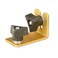INCRA BuildIt Brackets with Knobs and Fasteners 112by225Inch 2Pack