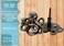 5MOONSUN5 s Cast Iron Octopus Knob Nautical Cabinet Drawer Pulls Metal Door Handles for Dresser Closet Cupboard Coastal Beach Decor Set of 2