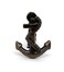 5MOONSUN5 s Ship Anchor Cast Iron Door KnobsDrawer Pulls Dresser Door Knobs for Cabinets Wardrobes Kitchen CupboardsPull and Push Handle Knobs Handmade Set of 2