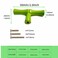 GDQLCNXB 5Pcs Cabinet Knobs Single Hole Bamboo Solid Zinc Alloy Cabinet Knobs Handle pulls Dresser Drawer Cabinet Cupboard Closet Door Pull Decorative Furniture Accessories Knobs Single Hole Green