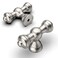 Amerdeco 10 Pack Brushed Satin Nickel Kitchen Cabinet Knobs 21 Inch53mm Single Hole Cabinet Handles Dresser Knobs Drawer Knobs and Pulls for Bathroom Cabinets