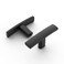 Amerdeco 25 Pack Matte Black Cabinet Knobs Single Hole 2 Inch Solid Zinc Alloy Cupboard Drawer Handles Kitchen Cabinet Hardware ZH0003MBK