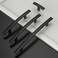 Amerdeco 25 Pack Matte Black Cabinet Knobs Single Hole 2 Inch Solid Zinc Alloy Cupboard Drawer Handles Kitchen Cabinet Hardware ZH0003MBK
