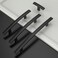 Amerdeco 25 Pack Matte Black Cabinet Knobs Single Hole 2 Inch Solid Zinc Alloy Cupboard Drawer Handles Kitchen Cabinet Hardware ZH0003MBK