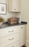 Amerock Cabinet Knob Matte Black 138 inch 35 mm Length Vaile 1 Pack Drawer Knob Cabinet Hardware