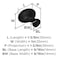 Amerock Cabinet Knob Matte Black 138 inch 35 mm Length Vaile 1 Pack Drawer Knob Cabinet Hardware