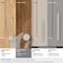 Amerock Cabinet Knob Polished NickelFrosted 134 inch 44 mm Diameter Oberon 1 Pack Drawer Knob Cabinet Hardware
