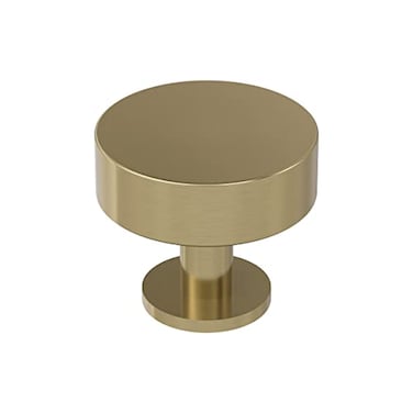Amerock Cabinet Knob Golden Champagne 114 inch 32 mm Diameter Drawer Knob Radius Kitchen and Bath Hardware Furniture Hardware