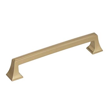 Amerock Cabinet Pull Golden Champagne 6516 inch 160 mm CentertoCenter Mulholland 1 Pack Drawer Pull Drawer Handle Cabinet Hardware