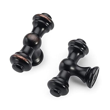 Asidrama 30 Pack Oil Rubbed Bronze Kitchen Cabinet Knobs Dresser Knobs Drawer Knobs Cabinet Hardware Zinc Knobs for Dresser Drawers