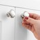 ASKANO 10 Pack 114 Inch Brushed Nickel Cabinet Knobs Satin Nickel Drawer Knobs Silver Cabinet Pulls 2502 Solid Kitchen Hardware for Cabinets Drawers Bedroom Dresser Bathroom Vanity Cupboard Closet
