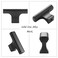 ASKANO 10 Pack 2 Inch TBar Matte Black Cabinet Knobs Black Drawer Knobs Black Cabinet Pulls ZK1303 Kitchen Hardware for Cabinets Drawers Bedroom Dresser Cupboard Bathroom Vanity Closet