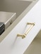 BEILEIOU Brushed Gold Zinc Alloy Cabinet Pulls 33496mm Hole Center Classic Vintage Drawer HandlesKitchen Cupboard Bathroom Dresser Cabinet Hardware Handles