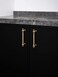 BEILEIOU Brushed Gold Zinc Alloy Cabinet Pulls 33496mm Hole Center Classic Vintage Drawer HandlesKitchen Cupboard Bathroom Dresser Cabinet Hardware Handles