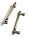 BEILEIOU Germany Bronze Zinc Alloy Cabinet Pulls 33496mm Hole Center Classic Vintage Drawer HandlesKitchen Cupboard Bathroom Dresser Cabinet Hardware Handles