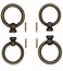 binifiMux 20Pack Vintage Ring Knobs Pulls for Dresser Drawer Cabinet Single Hole