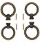 binifiMux 20Pack Vintage Ring Knobs Pulls for Dresser Drawer Cabinet Single Hole