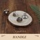 Cionyce 12 Pcs Silver Cabinet Knobs Metal Drawer Knobs Round Dresser Handle Knobs 118 Diameter Kitchen Cabinet Knobs Hardwarewith Mounting Screws