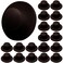 Cionyce 20 Pcs SelfStick Kitchen Cabinet Knobs Adhesive Drawer Handles Mini Auxiliary Pulls Helper Stick Knobs for Cabinet Dresser Wardrobe Dark Coffee