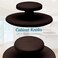 Cionyce 20 Pcs SelfStick Kitchen Cabinet Knobs Adhesive Drawer Handles Mini Auxiliary Pulls Helper Stick Knobs for Cabinet Dresser Wardrobe Dark Coffee