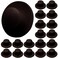 Cionyce 20 Pcs SelfStick Kitchen Cabinet Knobs Adhesive Drawer Handles Mini Auxiliary Pulls Helper Stick Knobs for Cabinet Dresser Wardrobe Dark Coffee